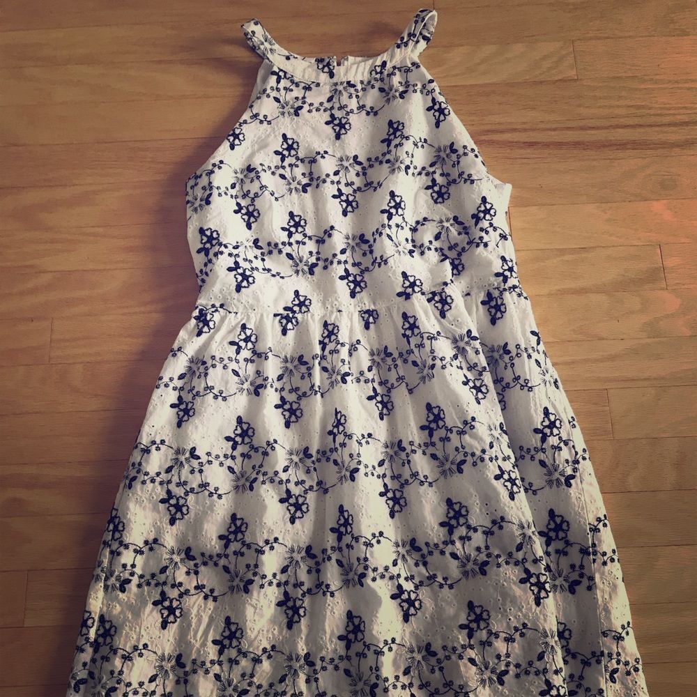 Loft Eyelet Dress